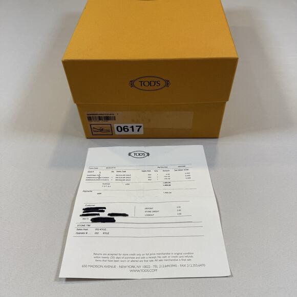 Tod’s Double T Loafer Size 7UK/8.5US New In Box With Receipt MSRP $745 main image 7